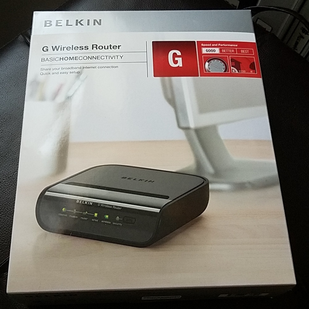 Brand New Belkin G wireless router